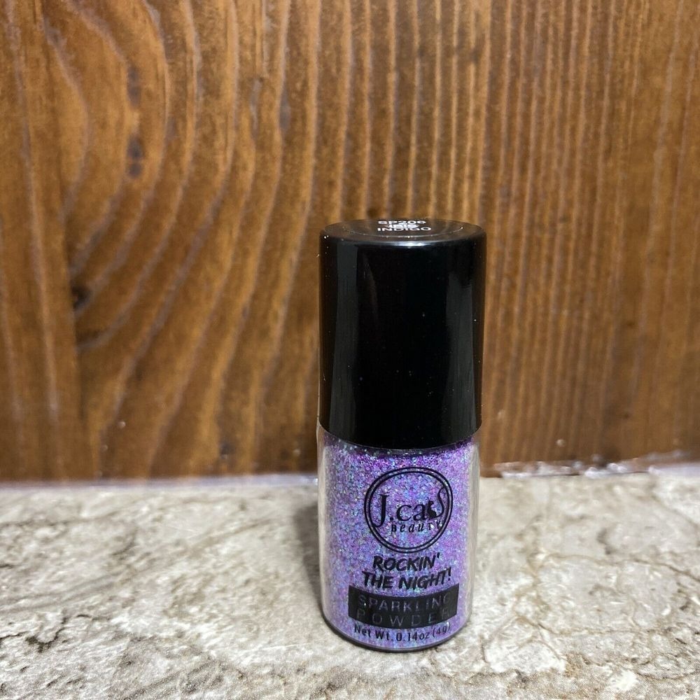 J. Cats Sparkling Powder Jcats Glitter Rockin' The Night SP206 Iris Indigo